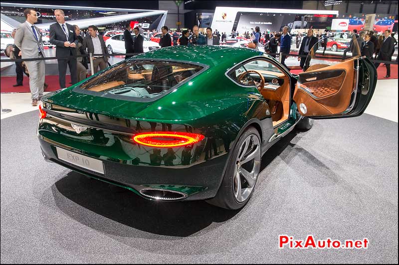 Salon De Geneve, Concept Bentley Exp 10 Arriere