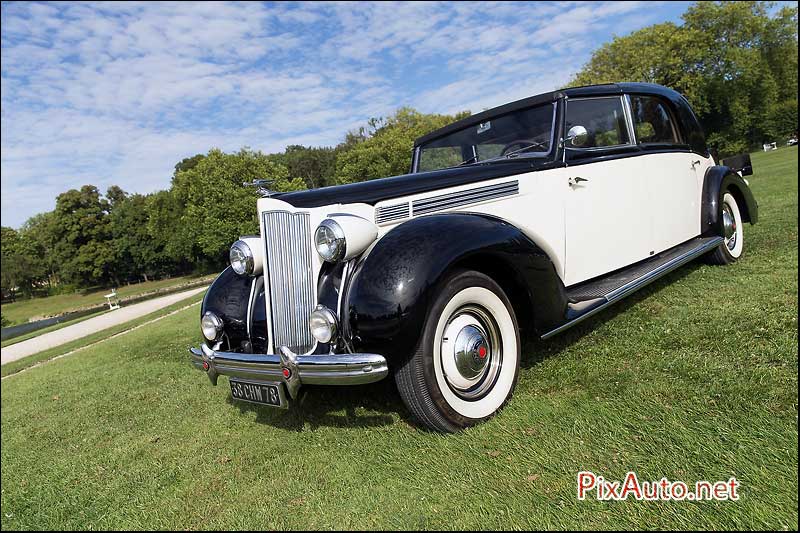 Chantilly-Arts-&-Elegance, Packard Eight 1602 Coupe Chauffeur