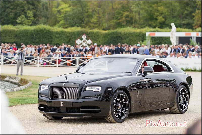 Chantilly-Arts-&-Elegance, Rolls Royce Wraith Black Badge