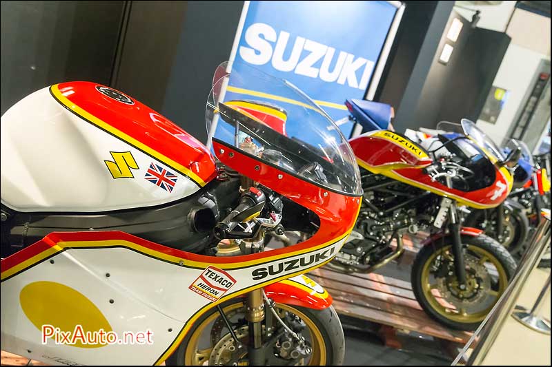 Salon-Moto-Legende, Motos Suzuki