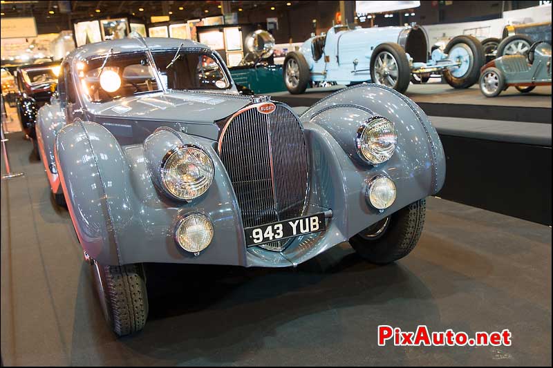 Salon Retromobile, Bugatti 57 Atalante 1936