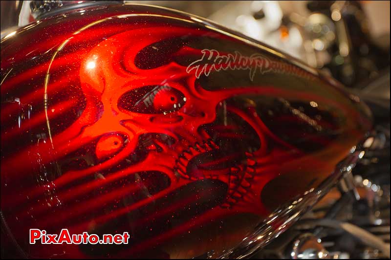 peinture personnalisee harley-davidson