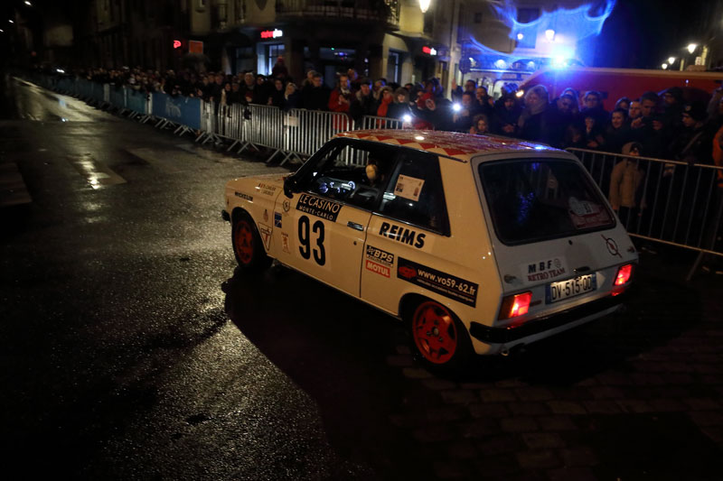 21e Rallye De Monte-Carlo Historique, Thomas Carlier et Jerome Grubius Peugeot 104 Zs
