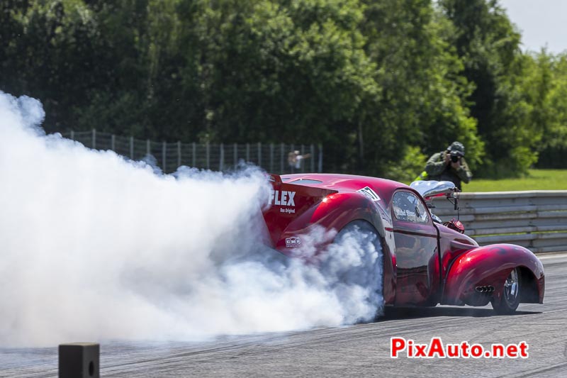 European Dragster By ATD, Burn-out Willis Pro Mod n907
