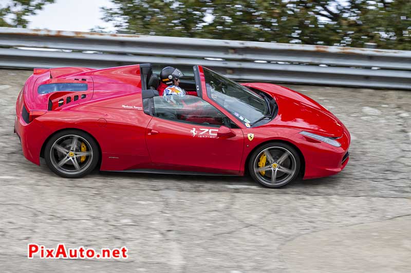 Autodrome Italian Meeting, Ferrari 458 Spider série 70 Ans
