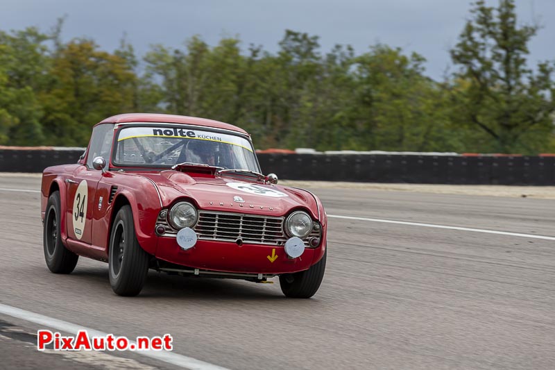 Dijon Motors Cup, British HTGT, #34 Triumph Tr4 Florian Lubbert