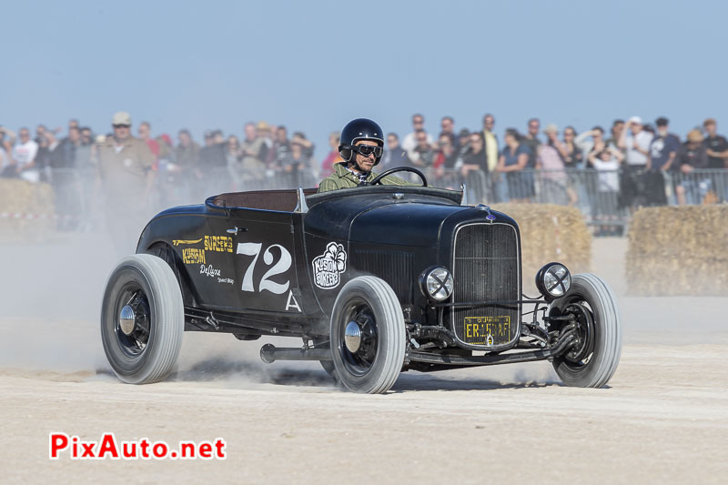 Normandy Beach Race, Ford Model A Roadster #72