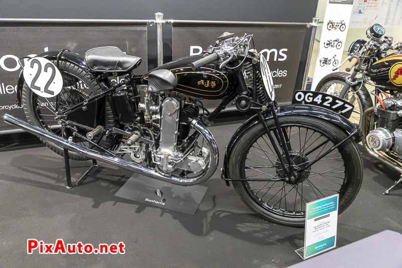 Salon Moto Legende, Moto Ajs R7 Racing 1930