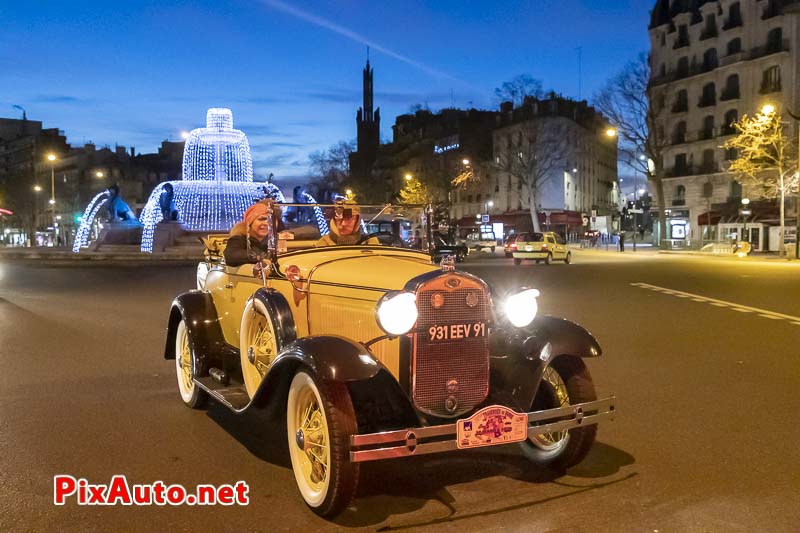 Traversee De Paris, Ford A Roadster Avenue Daumesnil